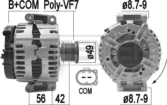 ERA 210960A - Alternator www.molydon.hr