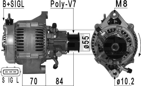 ERA 210961 - Alternator www.molydon.hr