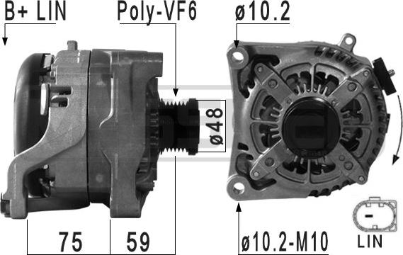 ERA 210968 - Alternator www.molydon.hr