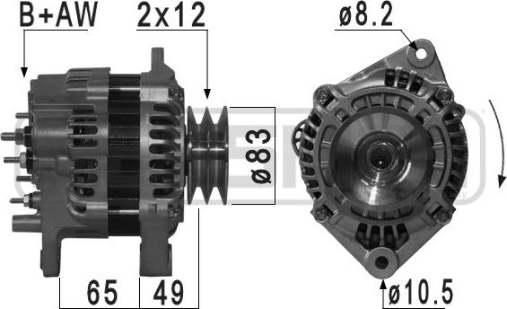 ERA 210903 - Alternator www.molydon.hr