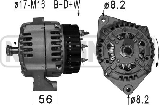 ERA 210989A - Alternator www.molydon.hr