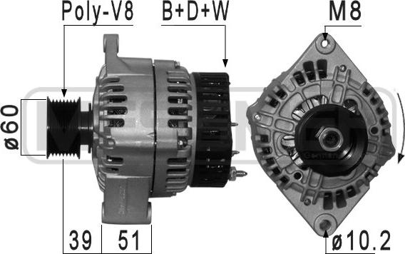 ERA 210986A - Alternator www.molydon.hr