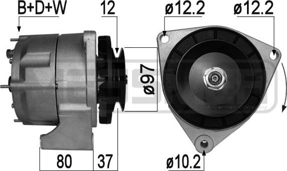 ERA 210983A - Alternator www.molydon.hr