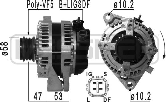 ERA 210930A - Alternator www.molydon.hr