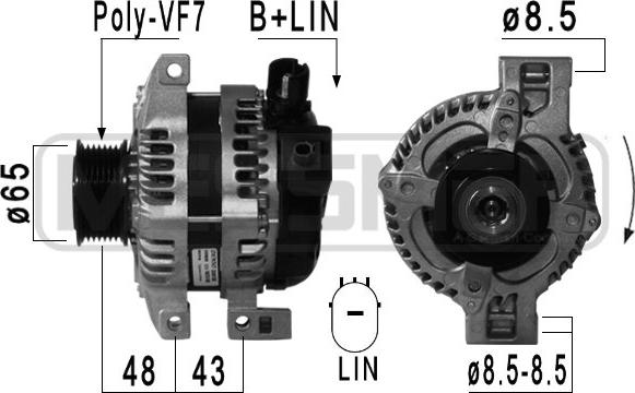 ERA 210970 - Alternator www.molydon.hr