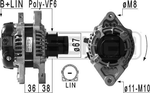 ERA 210972 - Alternator www.molydon.hr