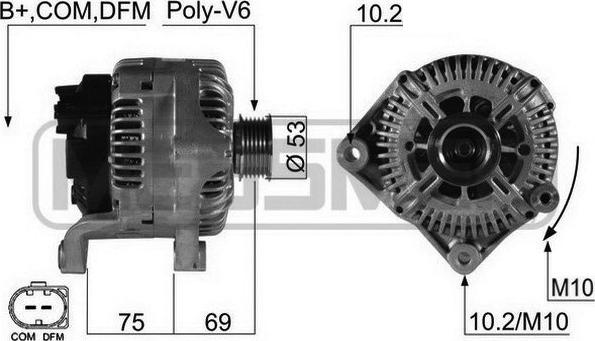 ERA 210495 - Alternator www.molydon.hr