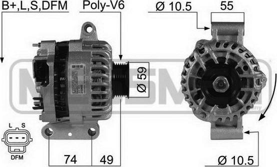 ERA 210449 - Alternator www.molydon.hr