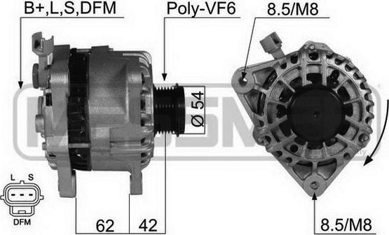 ERA 210444 - Alternator www.molydon.hr