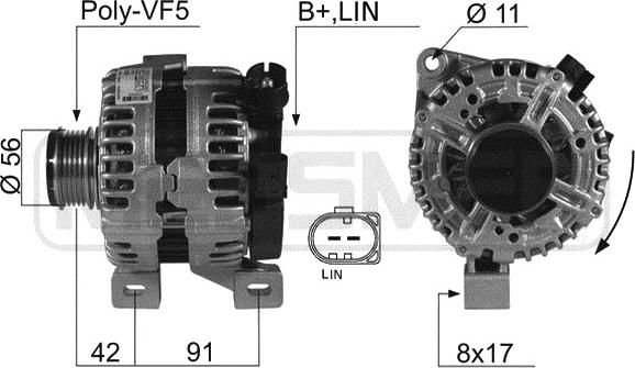 ERA 210440 - Alternator www.molydon.hr