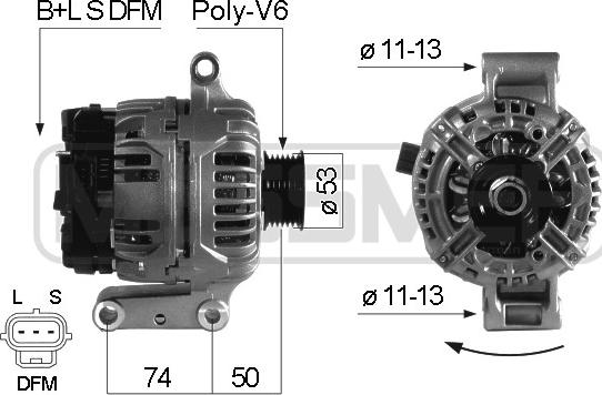 ERA 210443A - Alternator www.molydon.hr