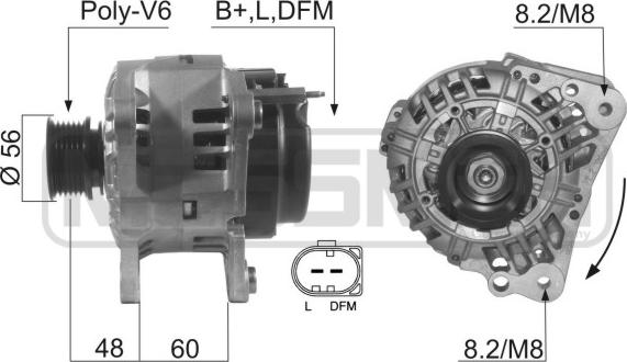 ERA 210447 - Alternator www.molydon.hr