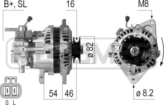 ERA 210461A - Alternator www.molydon.hr