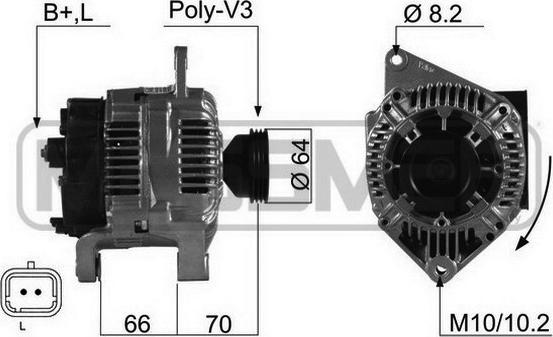 ERA 210489R - Alternator www.molydon.hr