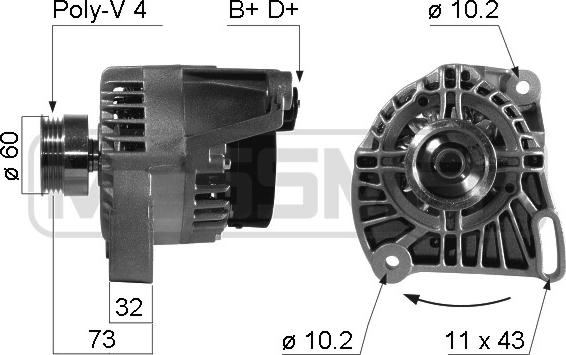 ERA 210485A - Alternator www.molydon.hr