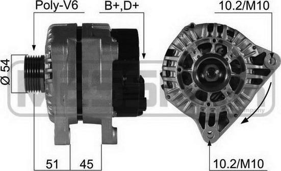 ERA 210483 - Alternator www.molydon.hr