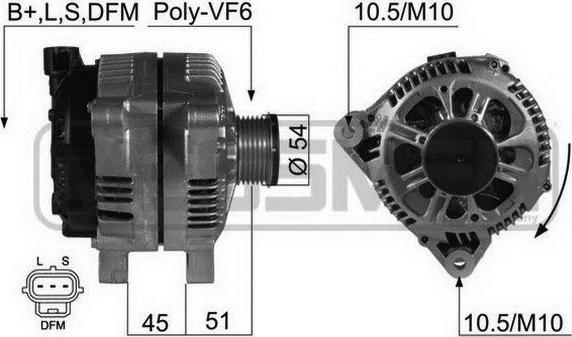 ERA 210433 - Alternator www.molydon.hr