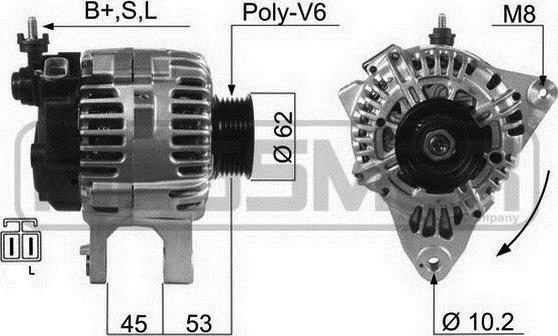 ERA 210479 - Alternator www.molydon.hr