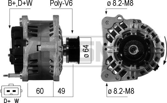 ERA 210598 - Alternator www.molydon.hr