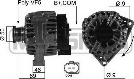 ERA 210549 - Alternator www.molydon.hr