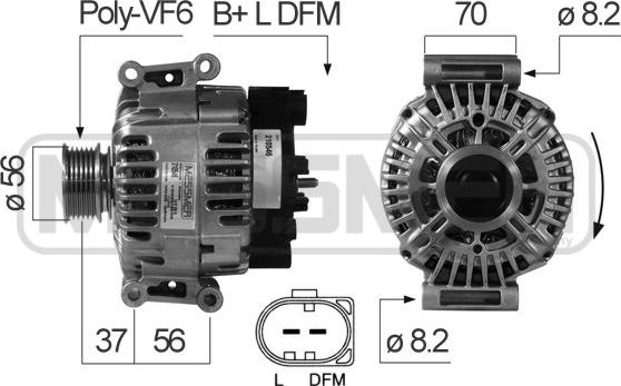 ERA 210546 - Alternator www.molydon.hr