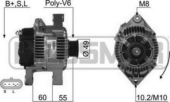 ERA 210540R - Alternator www.molydon.hr