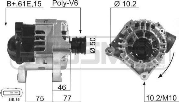 ERA 210548 - Alternator www.molydon.hr