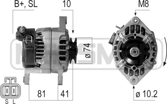 ERA 210556 - Alternator www.molydon.hr