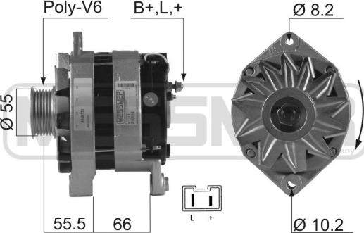 ERA 210564A - Alternator www.molydon.hr