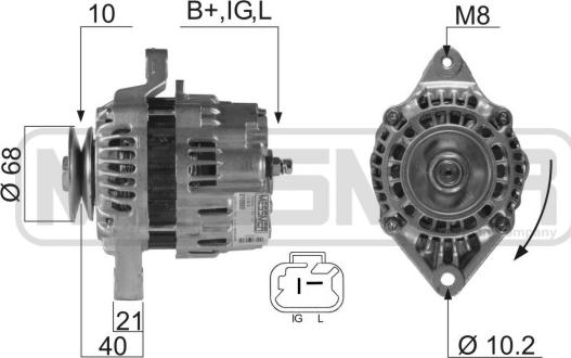 ERA 210560 - Alternator www.molydon.hr