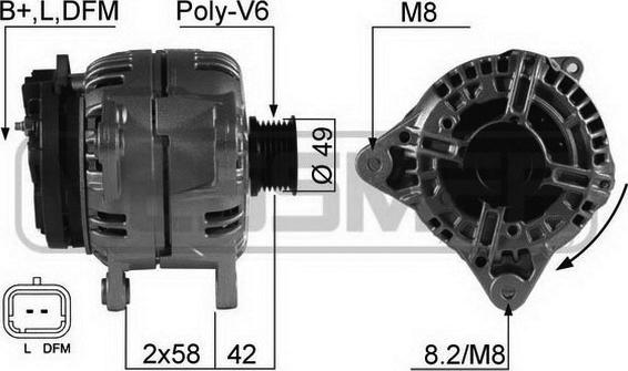 ERA 210567 - Alternator www.molydon.hr