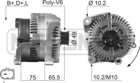 ERA 210505 - Alternator www.molydon.hr