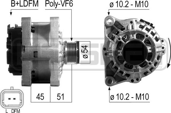 ERA 210501 - Alternator www.molydon.hr