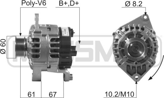 ERA 210586 - Alternator www.molydon.hr