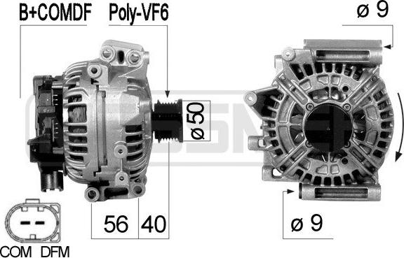 ERA 210578A - Alternator www.molydon.hr