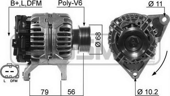 ERA 210572 - Alternator www.molydon.hr