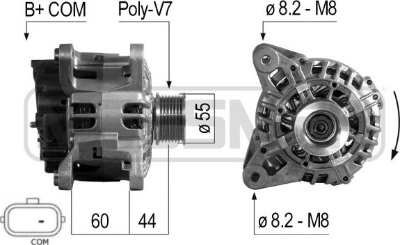 ERA 210696 - Alternator www.molydon.hr