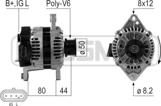 ERA 210643A - Alternator www.molydon.hr