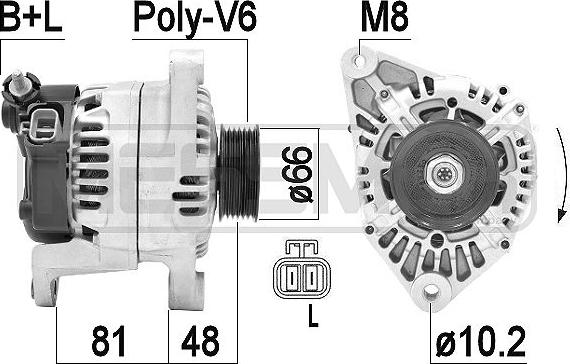 ERA 210655 - Alternator www.molydon.hr