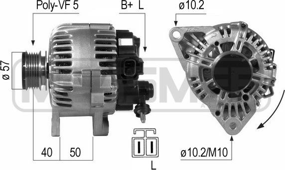 ERA 210650 - Alternator www.molydon.hr