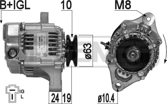 ERA 210657 - Alternator www.molydon.hr