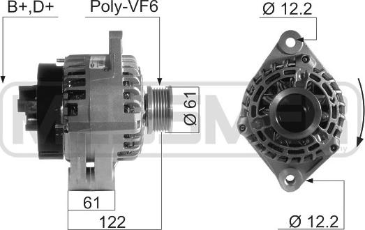 ERA 210664 - Alternator www.molydon.hr