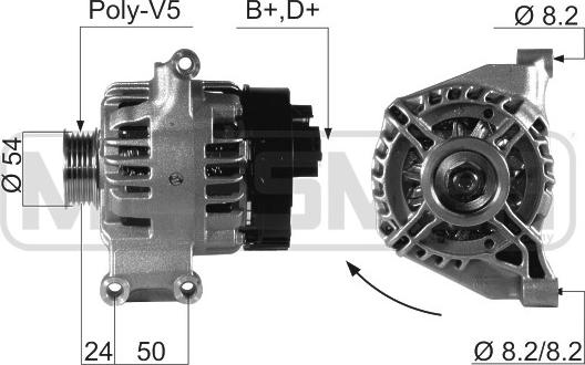 ERA 210663 - Alternator www.molydon.hr