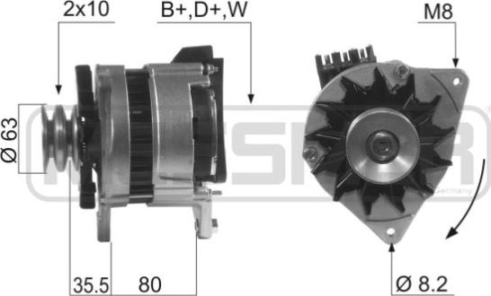 ERA 210615A - Alternator www.molydon.hr