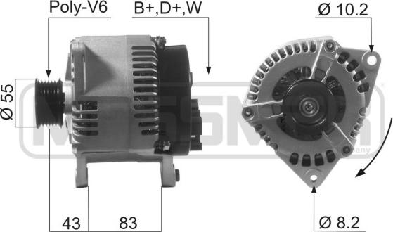 ERA 210616A - Alternator www.molydon.hr