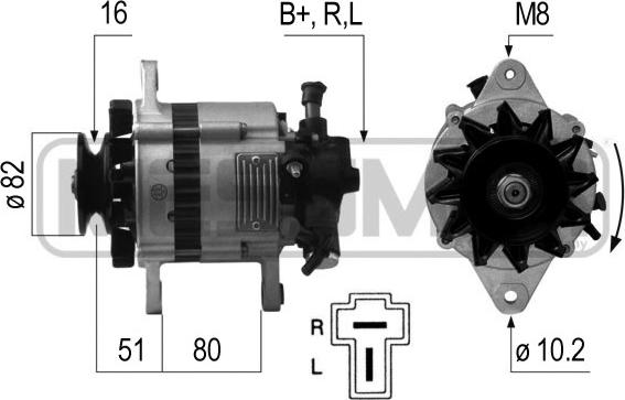 ERA 210680A - Alternator www.molydon.hr