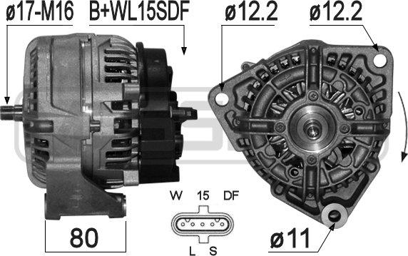 ERA 210630A - Alternator www.molydon.hr