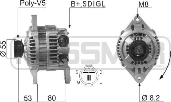 ERA 210626A - Alternator www.molydon.hr