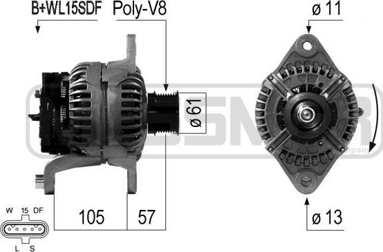 ERA 210674 - Alternator www.molydon.hr