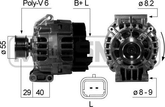 ERA 210670 - Alternator www.molydon.hr